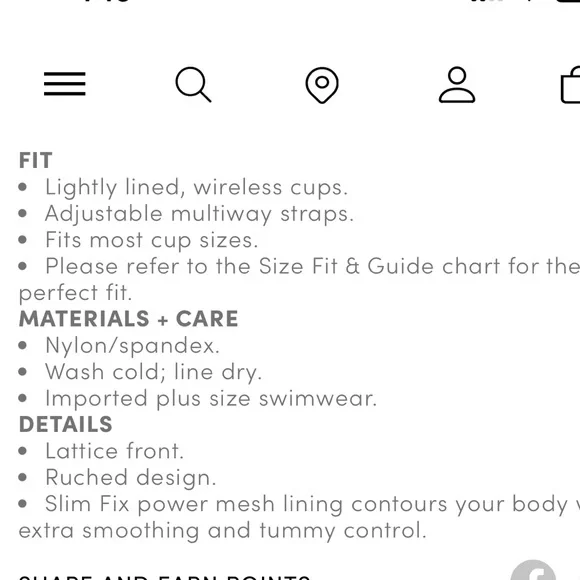 Torrid Size 2 Black Lace Up Wireless One Piece Ruched Bra Support Swimsuit 18/20 - Picture 14 of 15